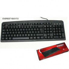 EVEREST KB-517U F Usb Standart Siyah Klavye