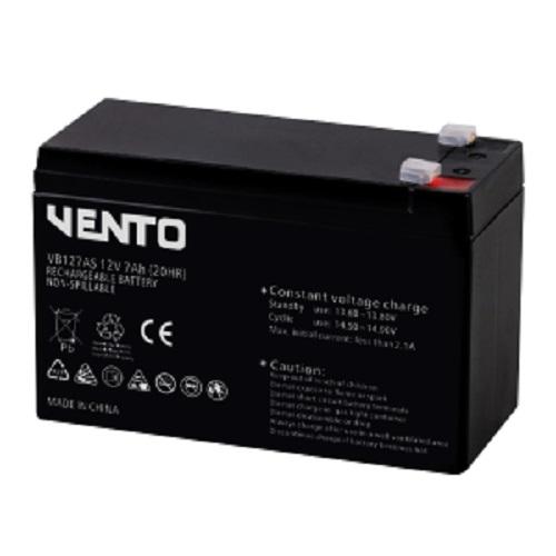 VENTO VB127AS 12V 7AH Kuru Tip Bakımsız Akü