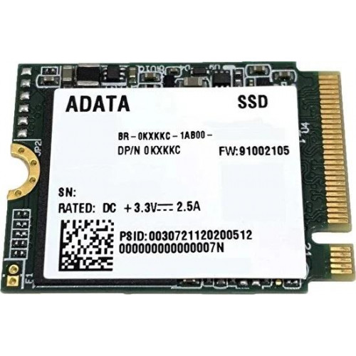 ADATA SM2P41C3 2230 256GB NVME M.2 2000/1000 SSD (Kutusuz) SM2P41C3-256GC2 Gen4x4