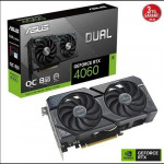 ASUS Nvidia 8GB RTX4060 DUAL OC GDDR6 128 Bit DUAL-RTX4060-O8G HDMI 3xDP