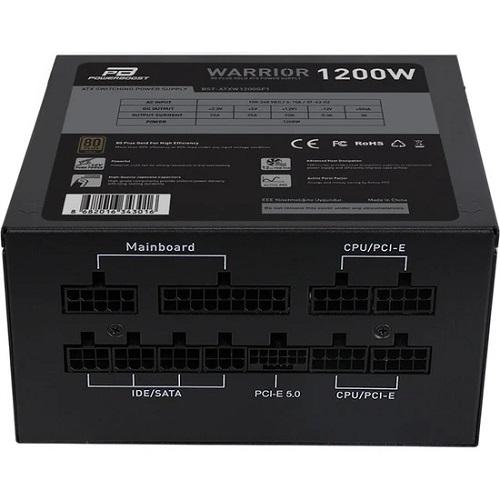 POWERBOOST BST-ATX1200GF1 WARRIOR 1200W 80+ GOLD FULL MODULER PSU