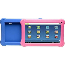 DENVER TAQ-10473K 1.2 Ghz 2 GB 16 gb 10,1 inç Wi-Fi Android 10GO Mavi ve Pembe Koruma Kılıflı Tablet PC