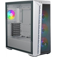 COOLER MASTER 520 MB520-WGNN-S03 PSU Yok Mesh Panel Beyaz ARGB 4 x 12cm RGB FAN Mid-Tower Kasa