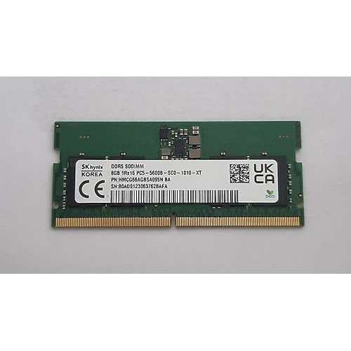 SK HYNIX 8GB DDR5 5600Mhz 1Rx16 CL40 Notebook Ram HMCG66AGBSA095N (Kutusuz)