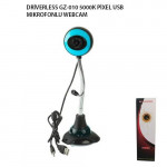 DRİVERLESS GZ-010 5000K PİXEL USB MIKROFONLU WEBCAM