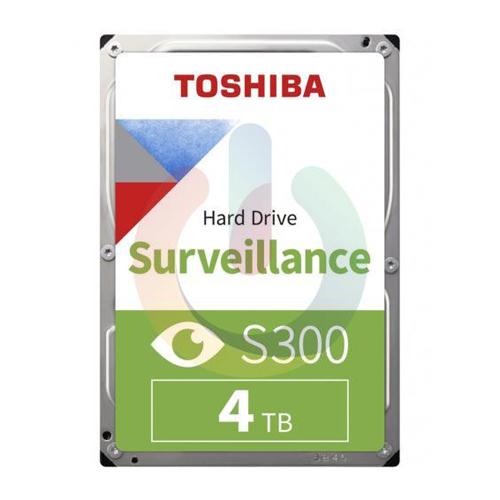 TOSHIBA 3.5 S300 4TB 5400RPM 256MB SATA3 Güvenlik HDD HDWT840UZSVA (Güvenlik 7/24)