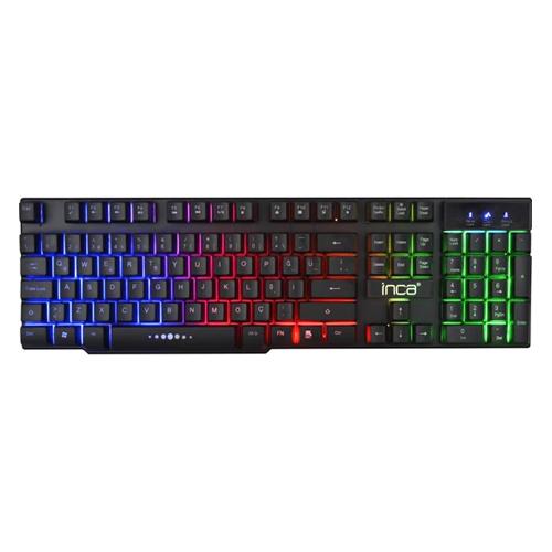 INCA IKG-449 Q TRK Usb RAINBOW AYDINLATMALI MEKANIK HISLI GAMING KLAVYE